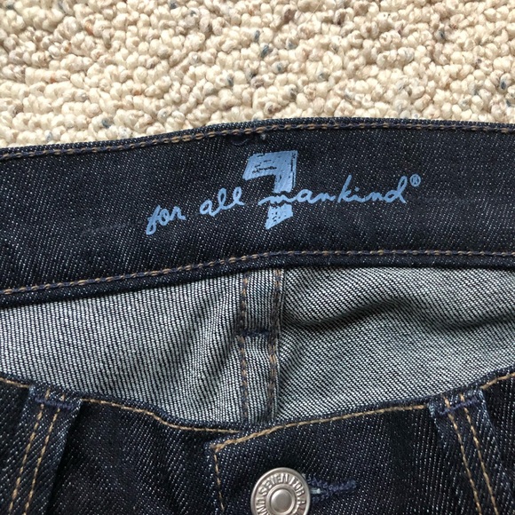 7 for all Mankind Straight Jeans 27 Waist - Picture 2 of 5